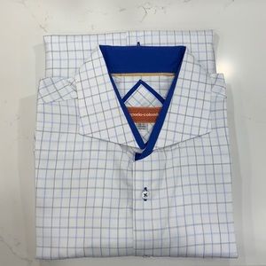 Emporio Colombo Long Sleeve Dress Shirt EUC